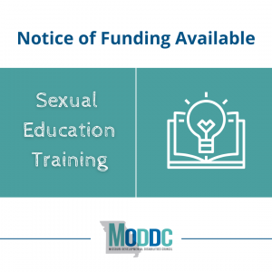 Sexual Education Training - Notice of Funding Available