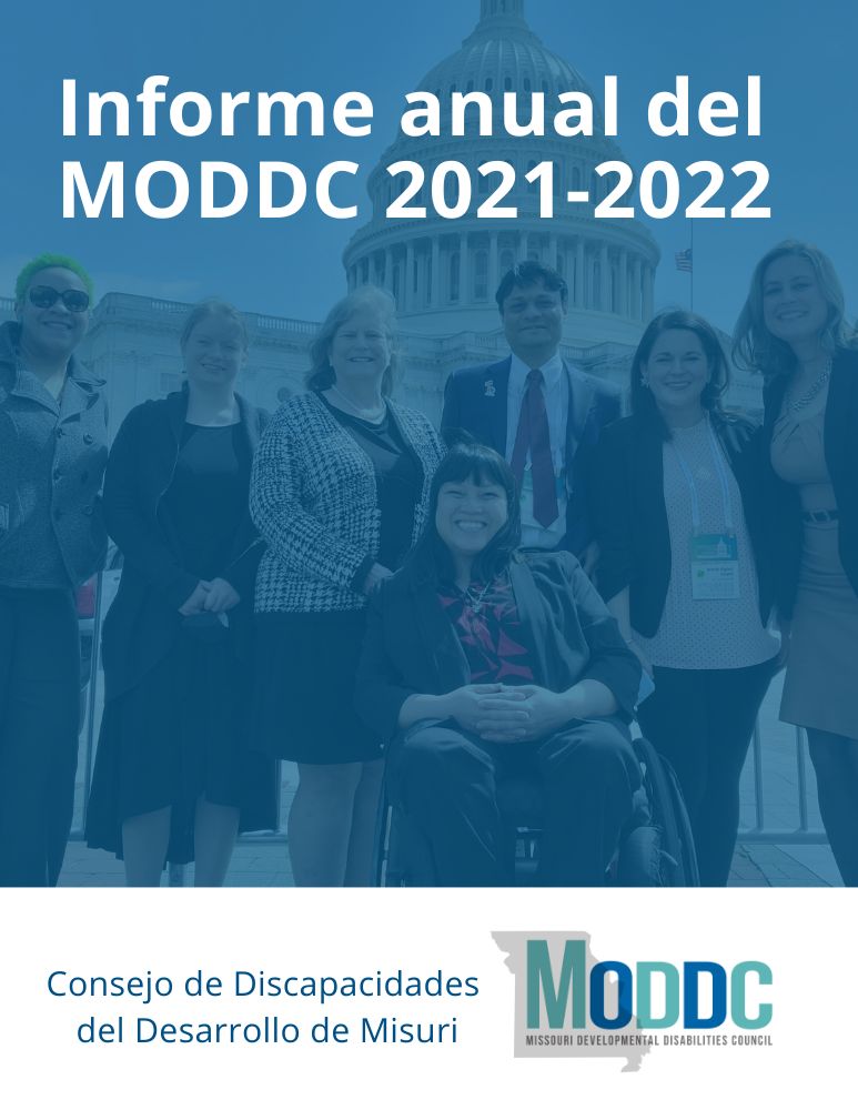 Cover Page of Spanish 2022 MODDC Annual Report