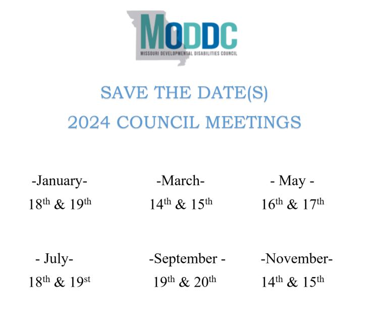 24 council dates
